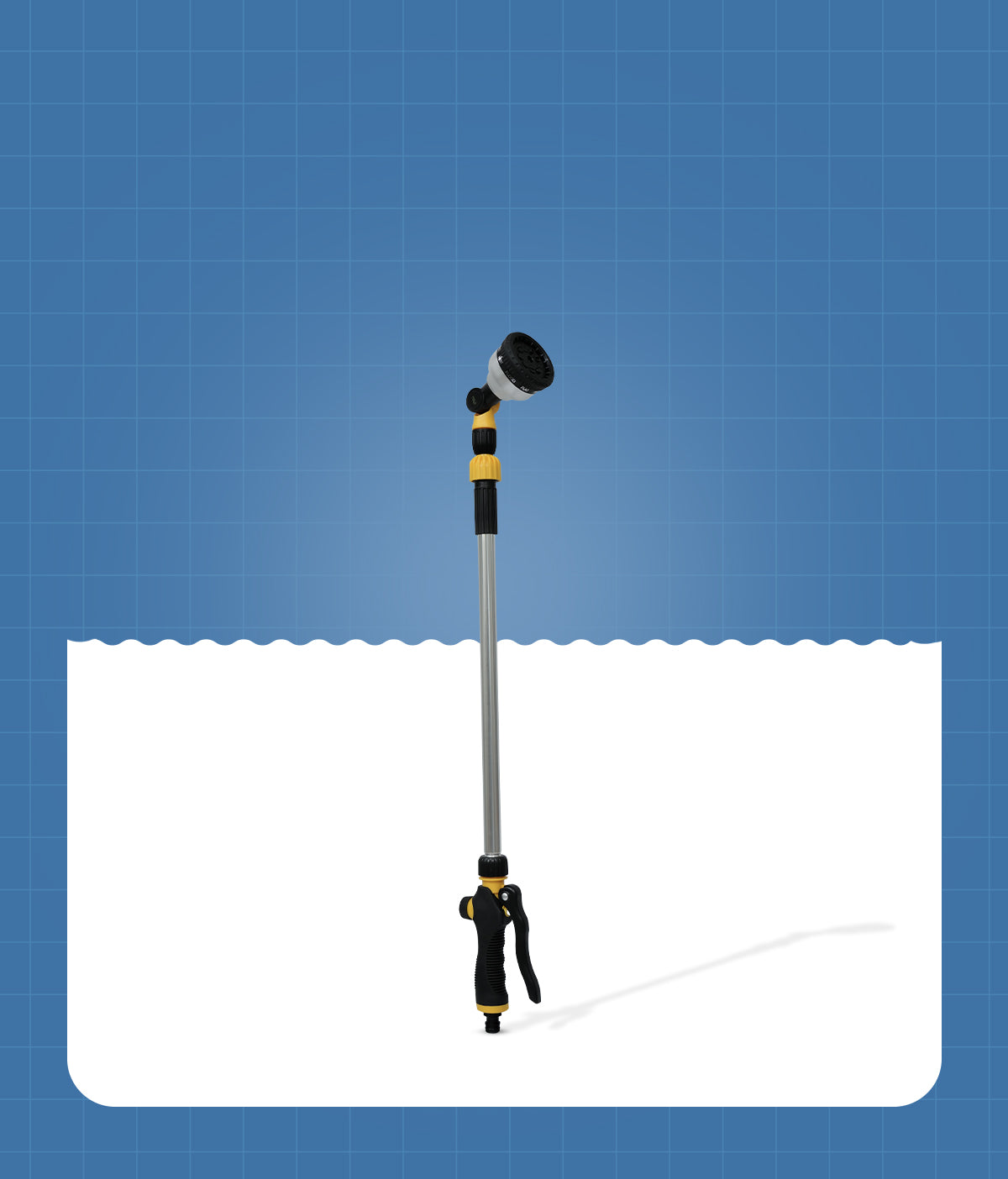 Long Body Lever Handle With Flange