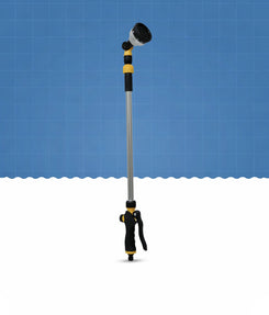 Long Body Lever Handle With Flange
