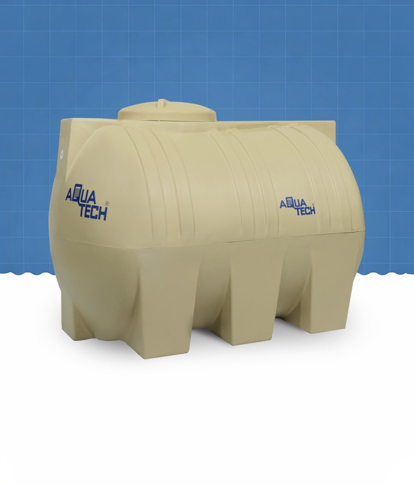 Horizontal Tanks Double layer (Beige/Black)