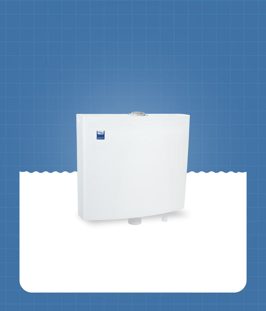 Gravity Dual Flush Tank