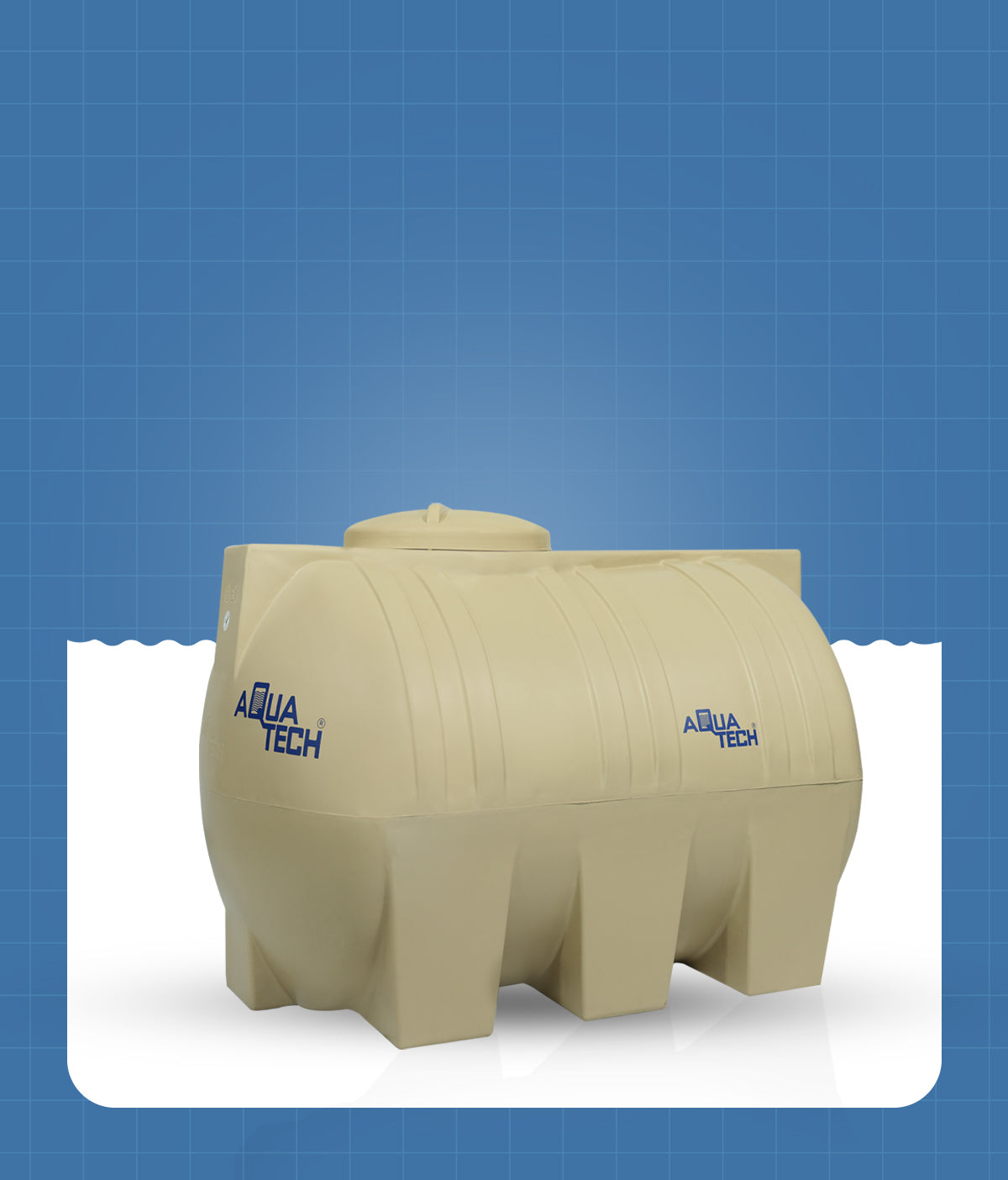 Horizontal Tanks Double layer (Beige/Black)