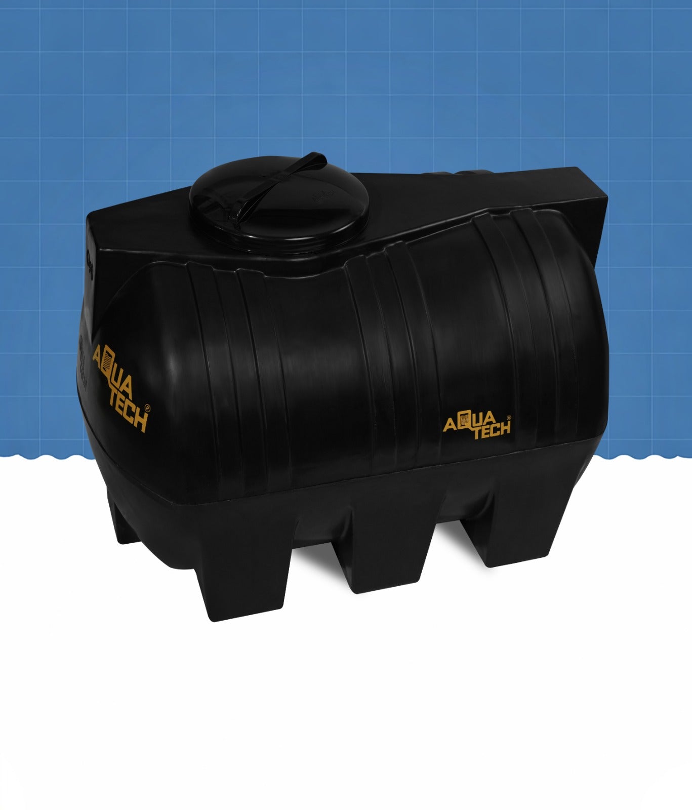 Horizontal Tanks Double layer (Beige/Black)